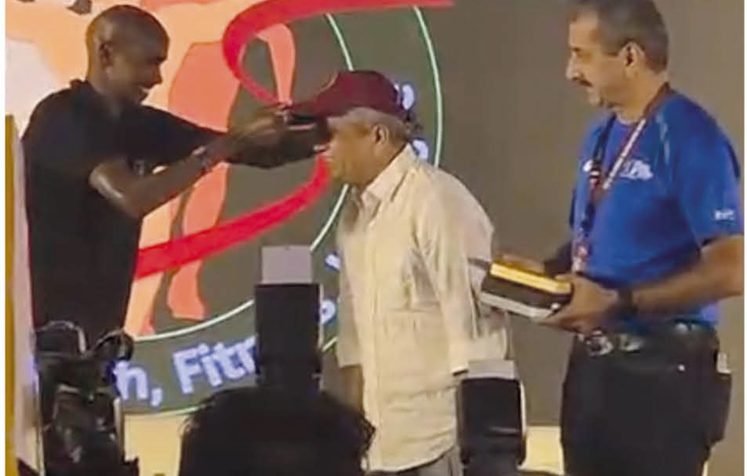 Cyrus Palsetia Honoured at Tata Mumbai Marathon’s Inaugural Legends Club Ceremony
