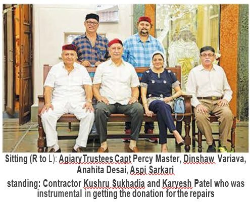 Sodawaterwala Agiary Restored To Its Former Glory by Donor's Magnanimity — image 5