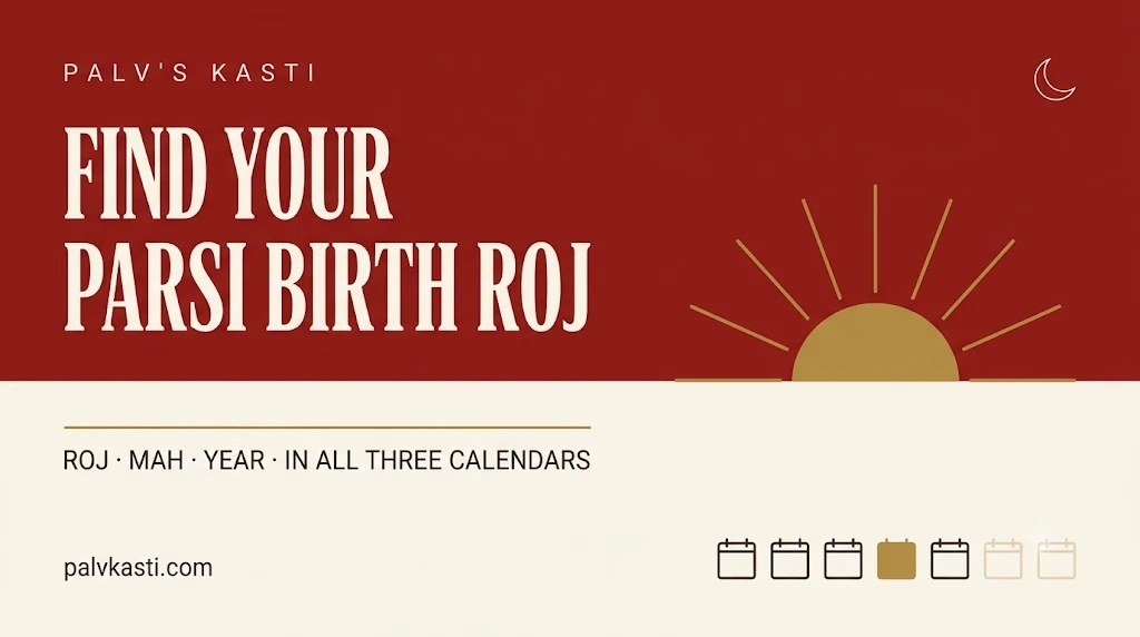 Find Your Parsi Birth Roj: meaning and significance, by PalV's Kasti